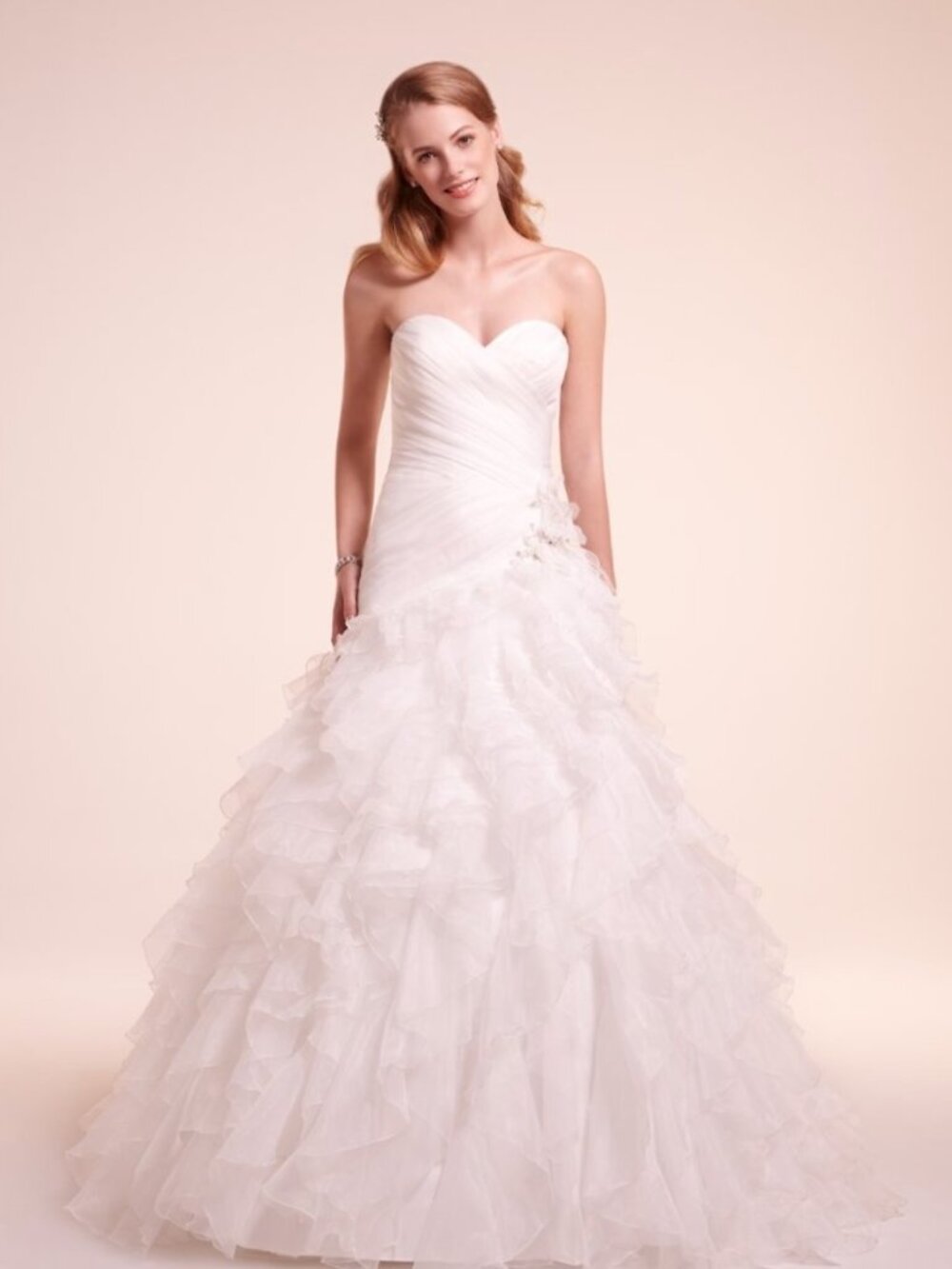 Alita Graham Pleated Mermaid Ruffle Skirt - Kleinfeld